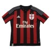 Maillot de Supporter AC Milan 2015-16 Domicile Retro Pour Homme